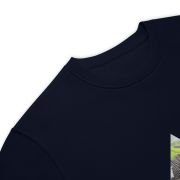 “Gelb-Braun” Dreieck Unisex Bio-Pullover